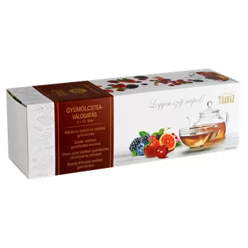 Teaház gyümölcstea filterezett válogatás 104 g - 