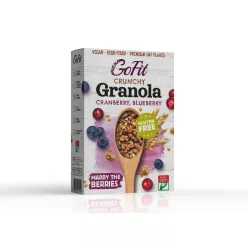 Avena Gofit gluténmentes granola áfonyás 250 g - Bio és natúr élelmiszerek