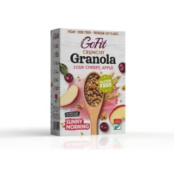 Avena Gofit gluténmentes granola meggyes-almás 250 g - Bio és natúr élelmiszerek