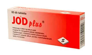 Selenium jód plus tabletta 60 db - Bio és natúr étrendkiegészítők