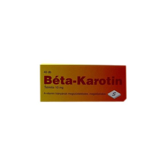 Selenium béta-karotin tabletta 40 db