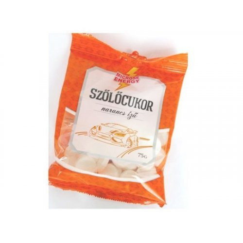 Szőlőcukor tabletta narancs m 75 g