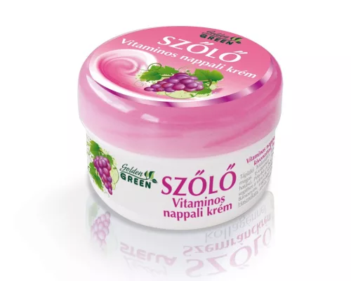 Golden Green szőlő vitaminos nappali krém minden bőrtípusra 100 ml - Bio és natúr kozmetikumok