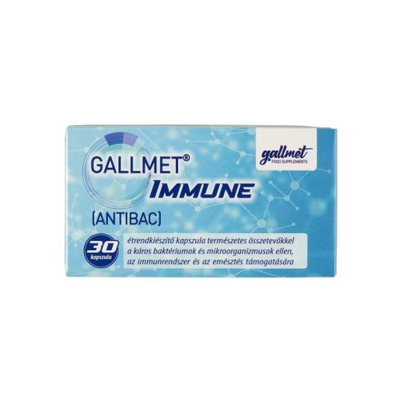 Gallmet immune antibac kapszula 30 db