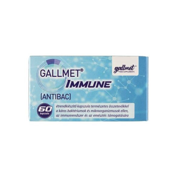 Gallmet immune antibac kapszula 60 db