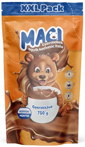 MACI CLASSIC CUKROZOTT PÓTKÁVÉ XXL 750G - Bio és natúr élelmiszerek