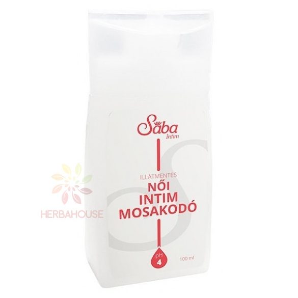 Sába Illatmentes Női Intim Mosakodó 100Ml