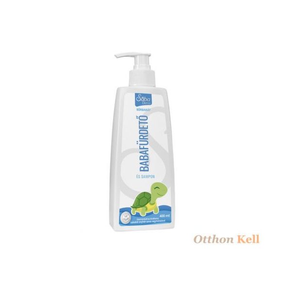 Sába baba fürdető és sampon mentes sls/sles illatanyag és színezéktől 400 ml