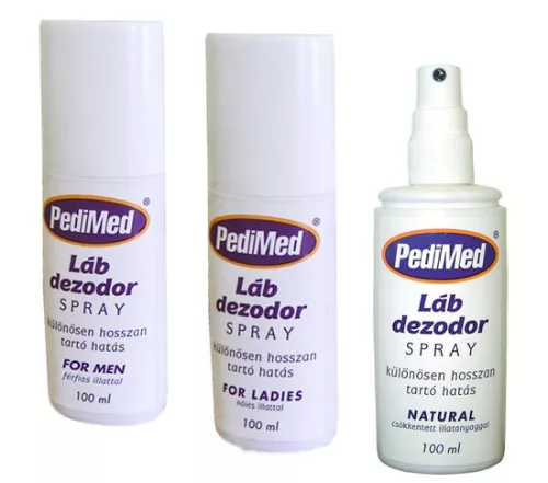 Pedi Med lábdezodor férfiaknak 100 ml - Bio és natúr kozmetikumok