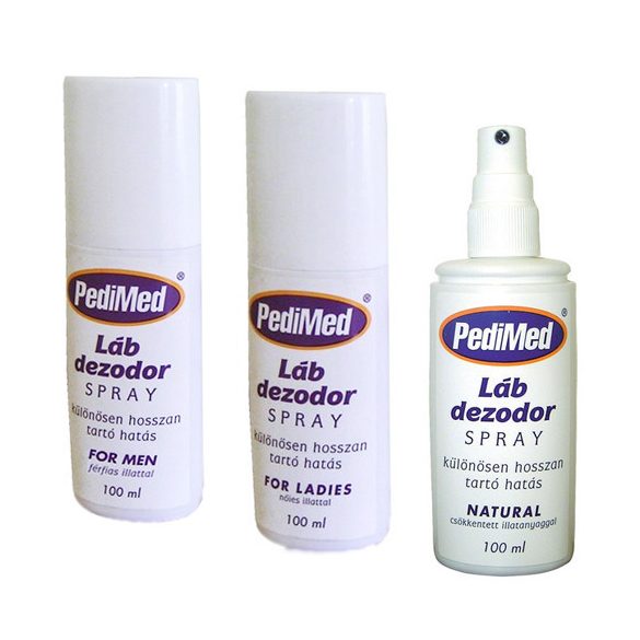 Pedimed Lábdezodor Spray Női 100 ml