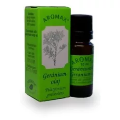 Aromax geránium illóolaj 10 ml - Aromaterápiához és természetes wellnesshez