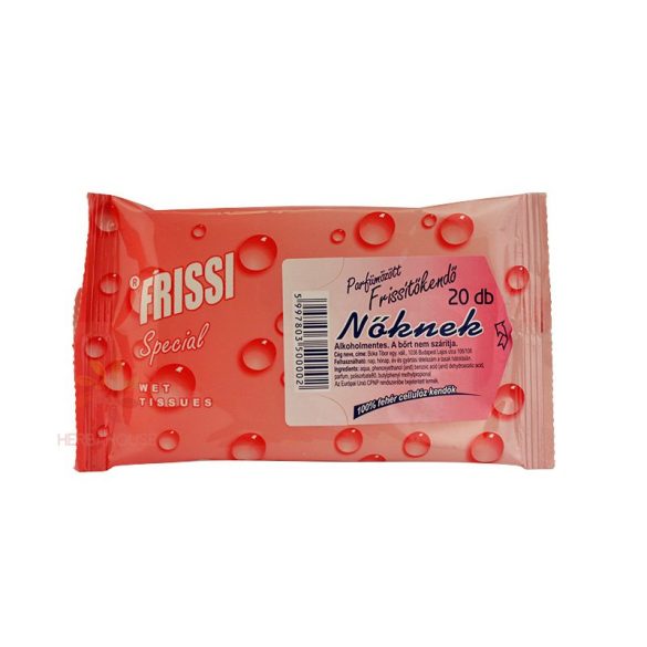FRISSI NŐI NEDVES TÖRLŐKENDŐ 20DB
