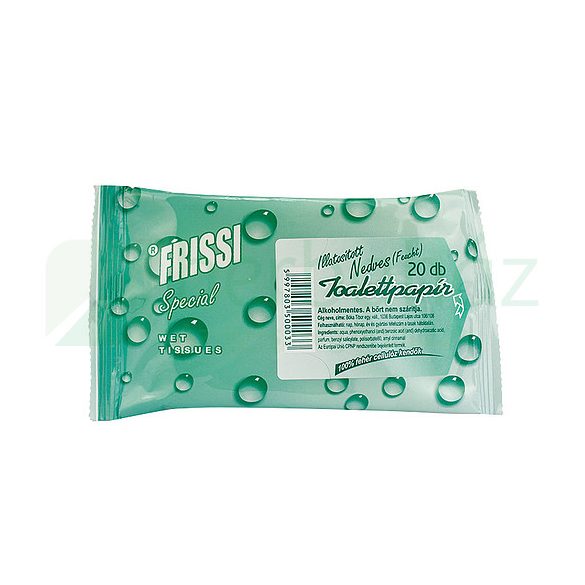 FRISSI NEDVES TOALETTPAPÍR 20DB