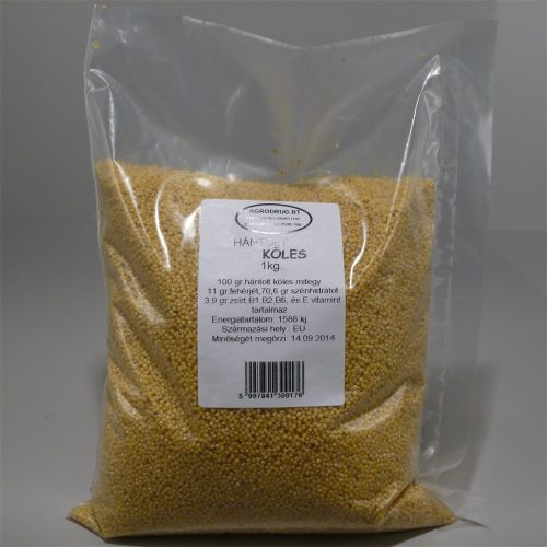 Agrodrug hántolt köles 1000 g - Bio és natúr élelmiszerek