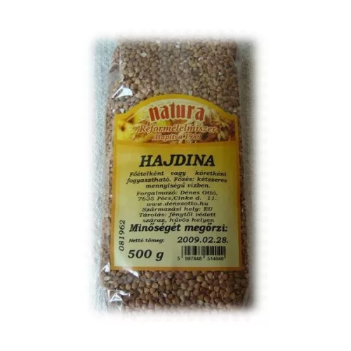 Natura hajdina pirított 500 g - Bio és natúr élelmiszerek
