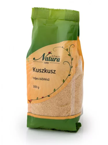 Natura kuszkusz teljes kiőrlésű 500 g - Bio és natúr élelmiszerek