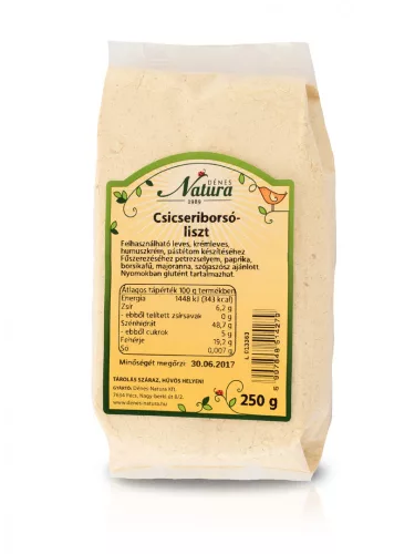 Natura csicseriborsóliszt 500 g - Bio és natúr élelmiszerek