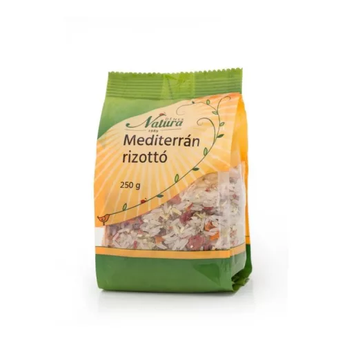 Natura mediterrán rizottó 250 g - Bio és natúr élelmiszerek