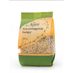 Natura háromhagymás bulgur 250 g - Bio és natúr élelmiszerek