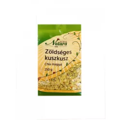 Natura zöldséges kuszkusz chia maggal 250 g - Bio és natúr élelmiszerek