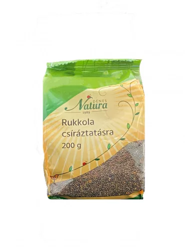 Natura csíráztatásra rukkola 200 g - Bio és natúr élelmiszerek
