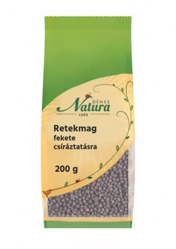 NATURA FEKETE RETEKMAG CSÍRÁZT. 200 g - Bio és natúr élelmiszerek