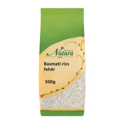 Natura basmati rizs fehér 500 g - Bio és natúr élelmiszerek