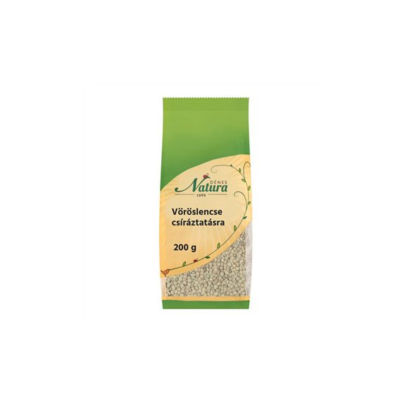 NATURA VÖRÖSLENCSE CSÍRÁZTATÁSRA 200G