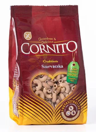 Cornito Gluténmentes Ciroktészta Szarvacska 200g – Száraztészta