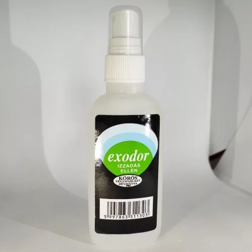 Exodor izzadásgátló folyadék pumpás 100 ml - Bio és natúr kozmetikumok