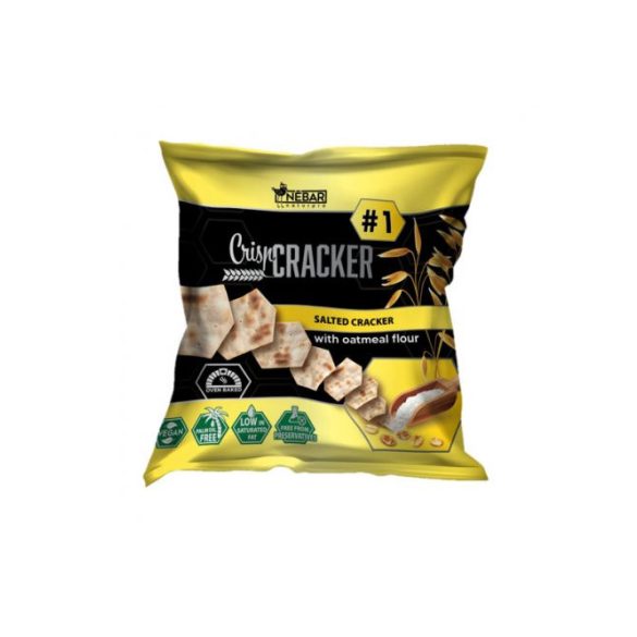 Nébar naturpro crispcracker kréker zabpehelyliszt 60 g