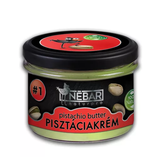 Nébar naturpro pisztáciakrém 180 g - Bio és natúr élelmiszerek