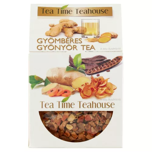 Tea Time gyömbéres gyönyör tea 100 g - Bio és natúr élelmiszerek