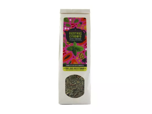 Tea Time egzotikus citromfű ízletes teakeverék szálas 50 g – Gyümölcstea