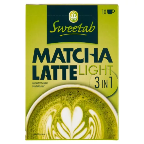 Sweetab matcha latte light 3 in1 10db 170 g