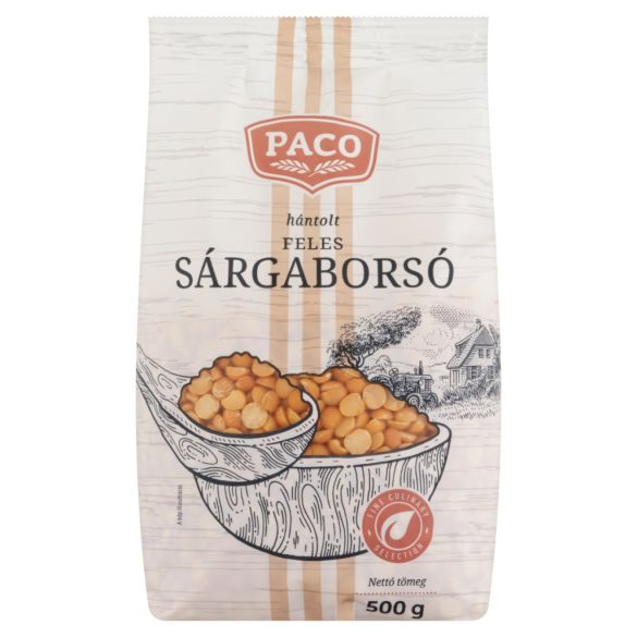 PACO SÁRGABORSÓ HÁNTOLT FELES 500G