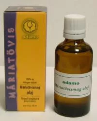 Adamo máriatövismag olaj 50 ml - Bio és natúr étrendkiegészítők