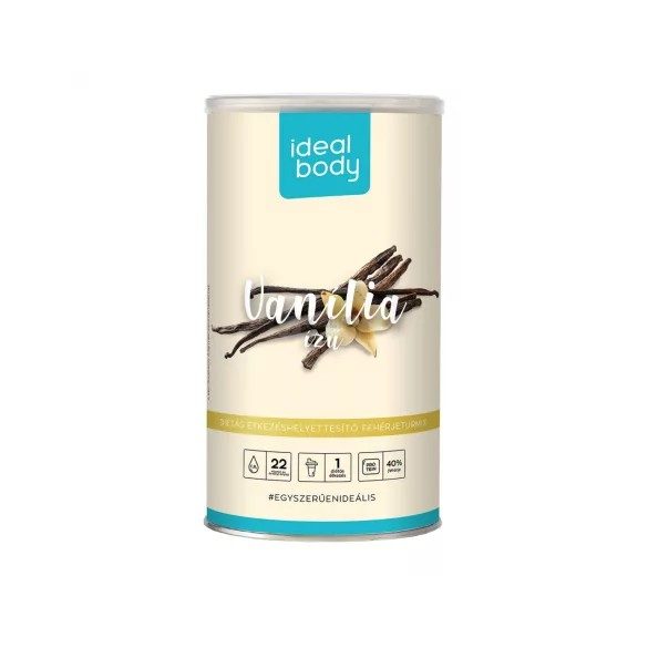 IdealBody fogyókúrás italpor vanília 525 g (Turbó Diéta)