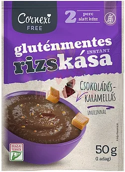 CORNEXI RIZSKÁSA CSOKI-KARAMELL GM 50G - Bio és natúr élelmiszerek