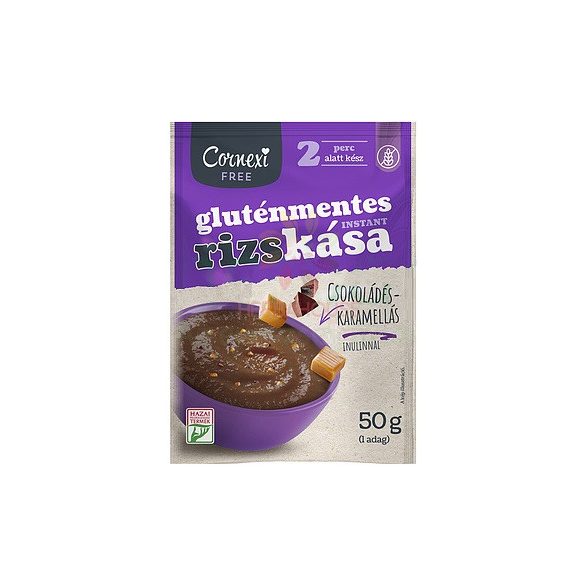 CORNEXI RIZSKÁSA CSOKI-KARAMELL GM 50G