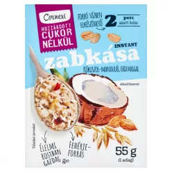 Cornexi zabkása kókusszal, mandulával, chia maggal hcn 55 g - Bio és natúr élelmiszerek