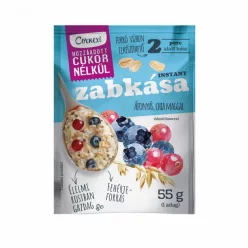 Cornexi zabkása áfonyával, chia maggal hcn 55 g - Bio és natúr élelmiszerek