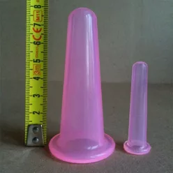 Szilikon arcköpöly kúp alakú 20x80mm - Bio és natúr kozmetikumok