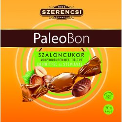   Paleobon szaloncukor mogyorókrémmel töltött étcsokoládé 250 g