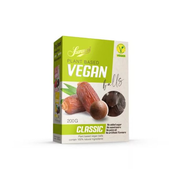 Szerencsi vegan balls datolya golyó classic 200 g