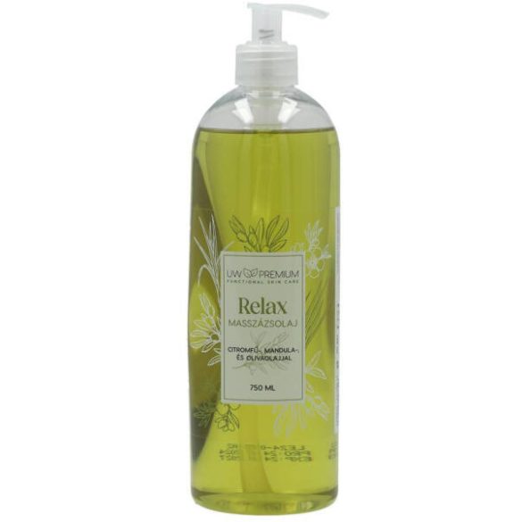 UW PREMIUM MASSZÁZSOLAJ RELAX 750ML