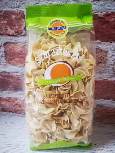 Dia-Wellness száraztészta nagykocka 250 g - Bio és natúr élelmiszerek