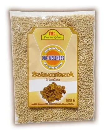 Dia-Wellness száraztészta rizsszem 250 g - Bio és natúr élelmiszerek