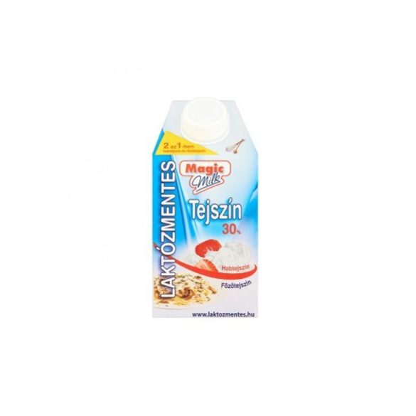 Magic Milk laktózmentes uht tejszín 30% 2 in 1 500 ml