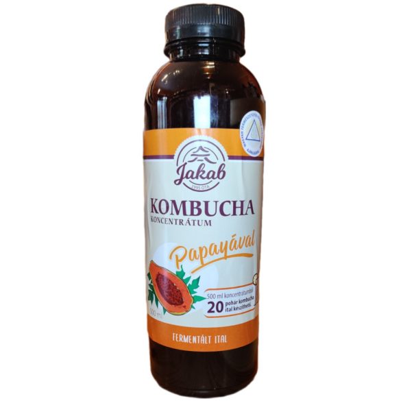 Kombucha tea koncentrátum papayás 500 ml